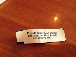 The fortune I found on the counter when I walked in to Ha Long Bay today. That pretty much sums it up!